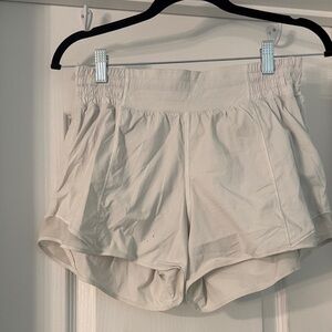 lululemon athletica white High-Rise Running Shorts